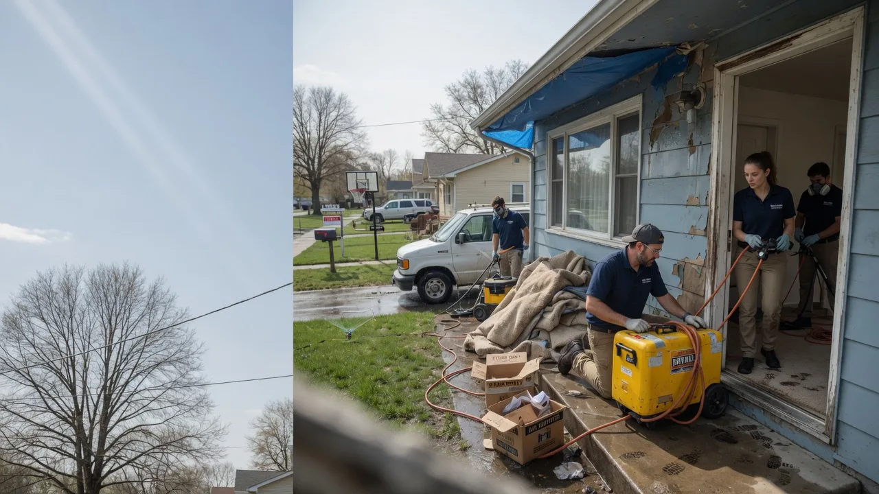 Basement Flood Cleanup in Mead, OK near me